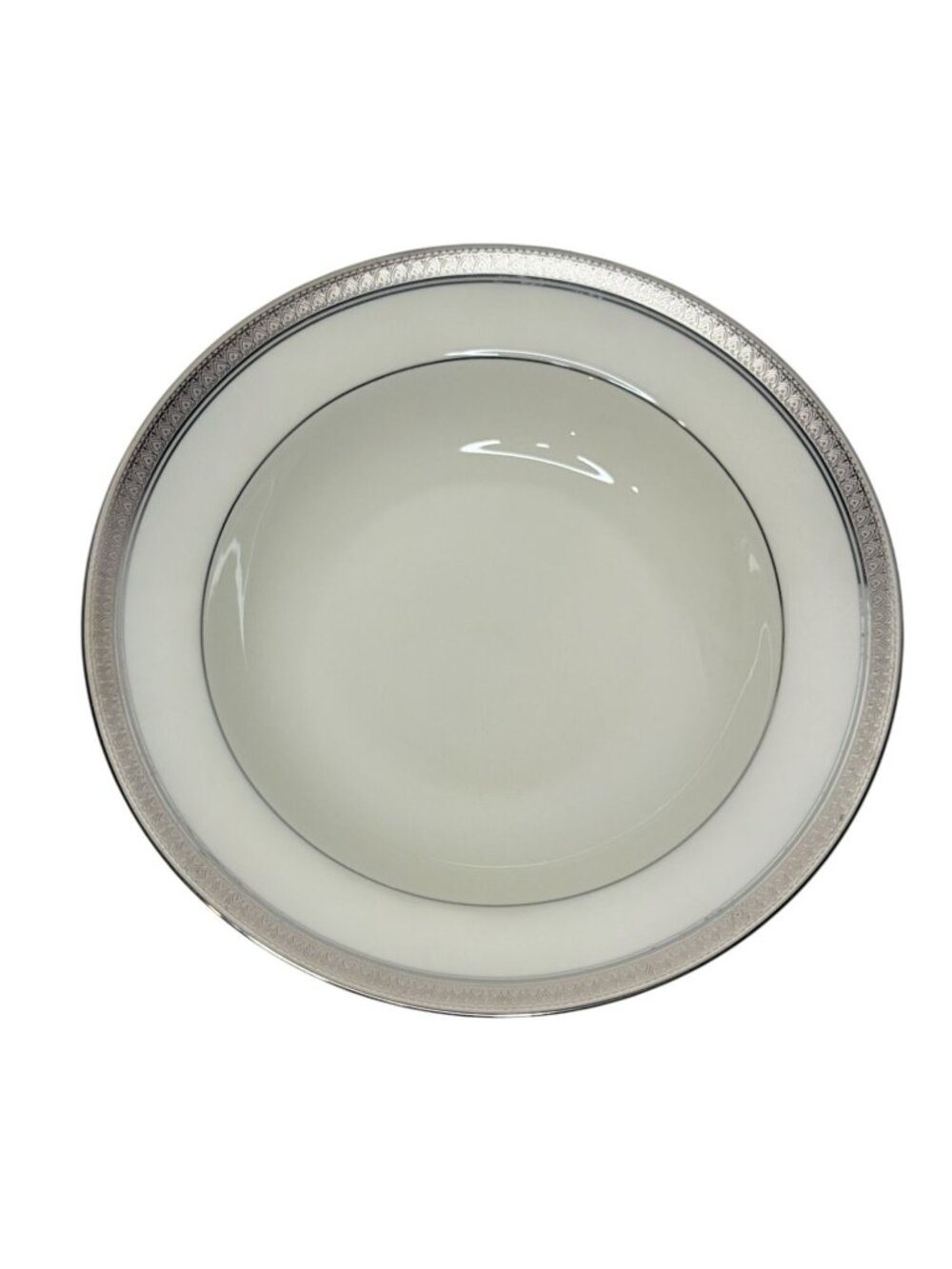 Mikasa Palatial Platinum Rim Soup Bowl Fine China Replacement
